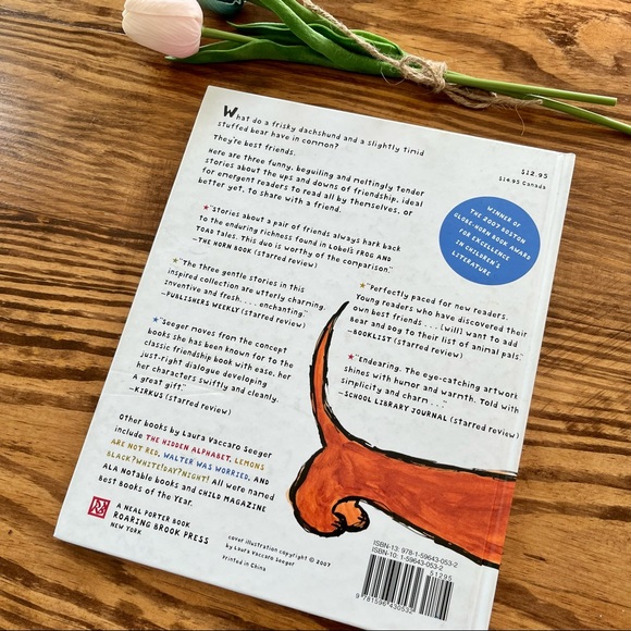 🦋 5/$25 BUNDLE • Dog and Bear: Two Friends • Three Stories Hardcover Book - Picture 3 of 7